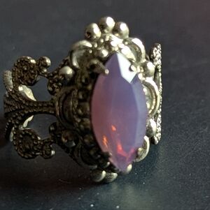Sorrelli Purple Lotus Ring